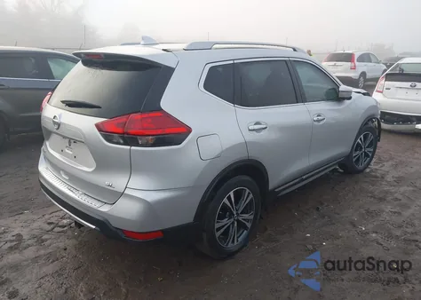 2017 Nissan Rogue Sl из США, поврежденный, VIN 5N1AT2MT8HC852615